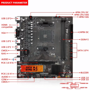 MACHINIST B450 motherboard
