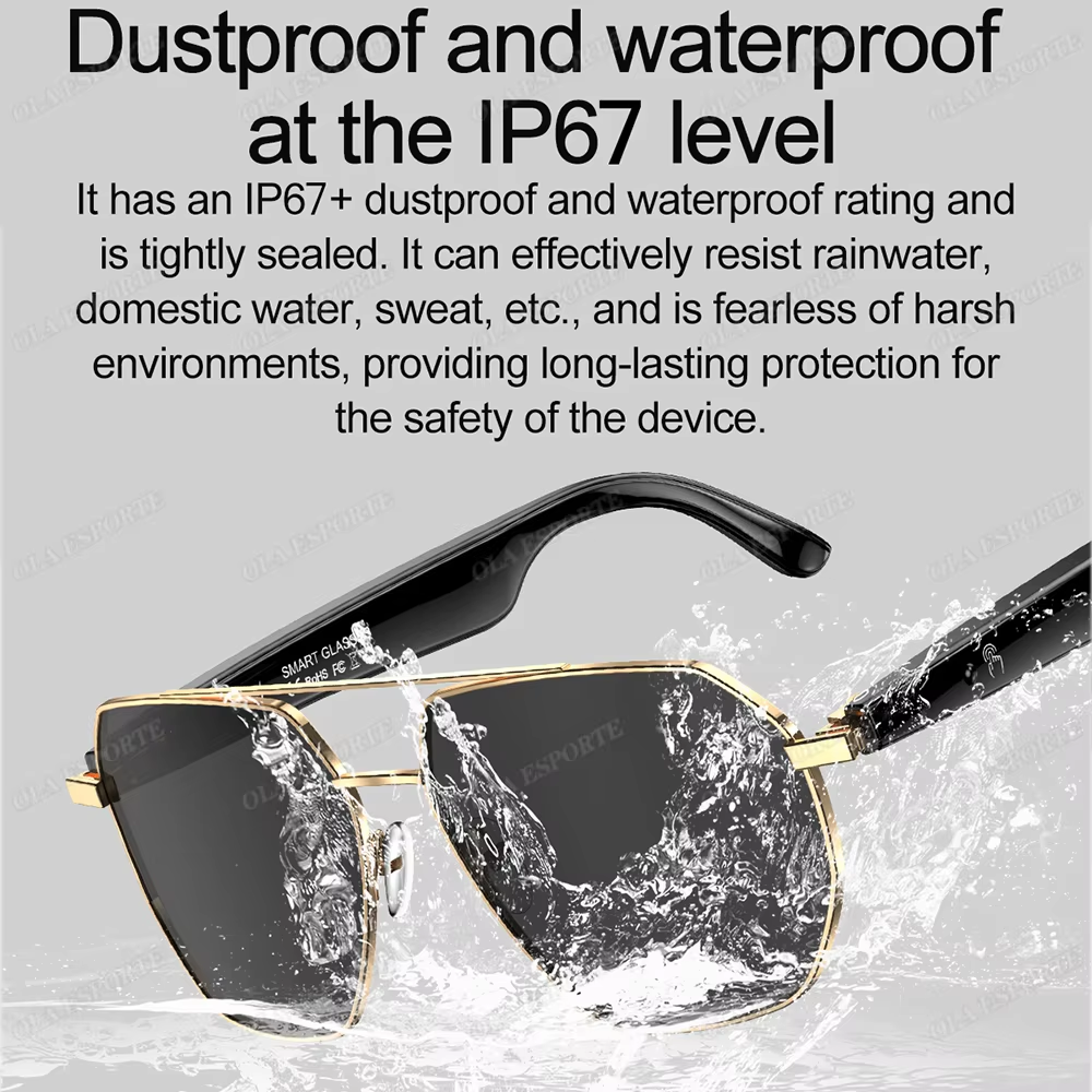 Original AI Intelligent Translation Smart Glasses Wireless Driving Glasses - Image 4