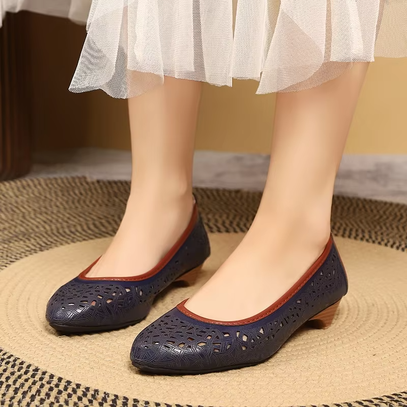 Shoes Wedges Mid Heels 2025